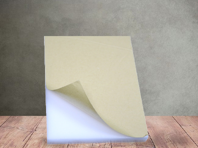 One-sided sticky melamine acoustic panel