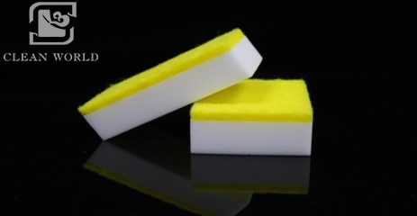 Melamine Foam Cleaner With Scouring Pad