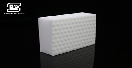 Melamine Foam On Glass