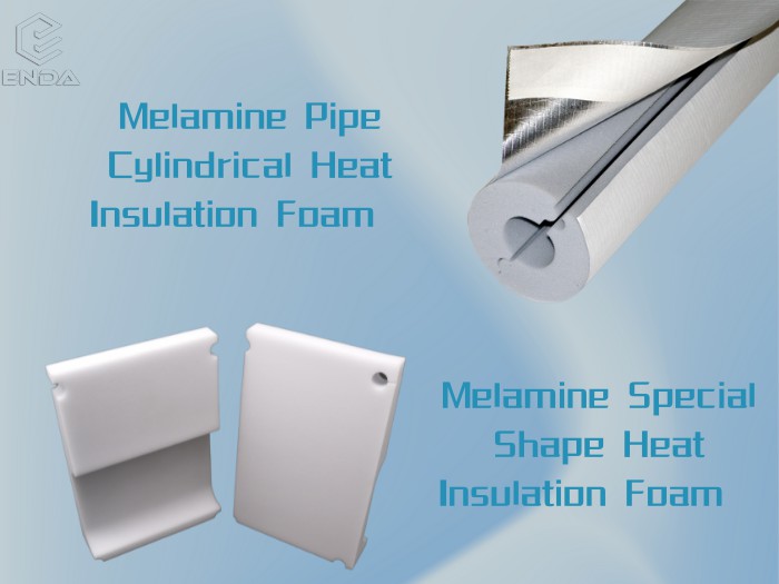 melamine foam pipeline heat insulation