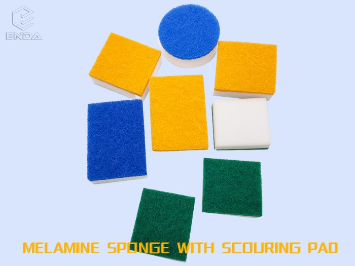 melamine sponge scouring pad