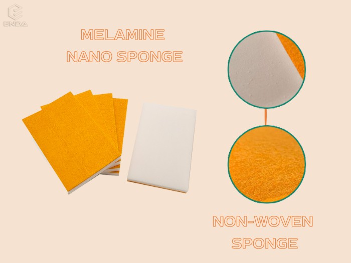 composite non-woven melamine sponge