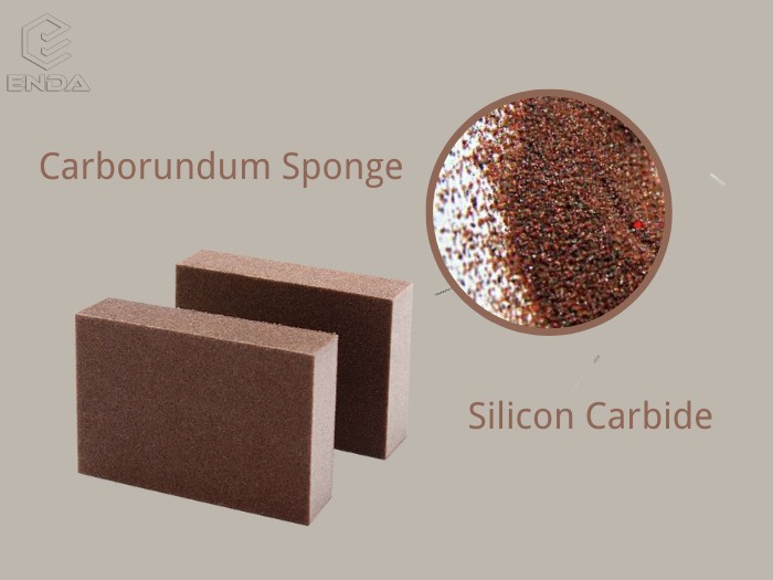 emery carborundum sponge