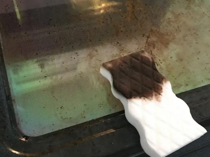 magic eraser for oven clenaing