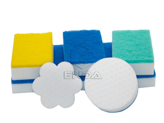 What are the advantages of scouring pad composite sponge?