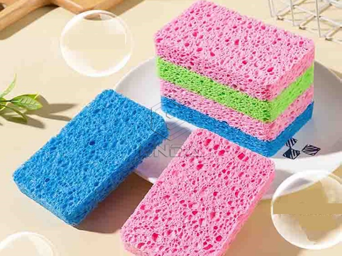 What sponges don't hold bacteria?