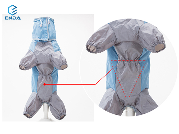 Four-legged pet raincoat