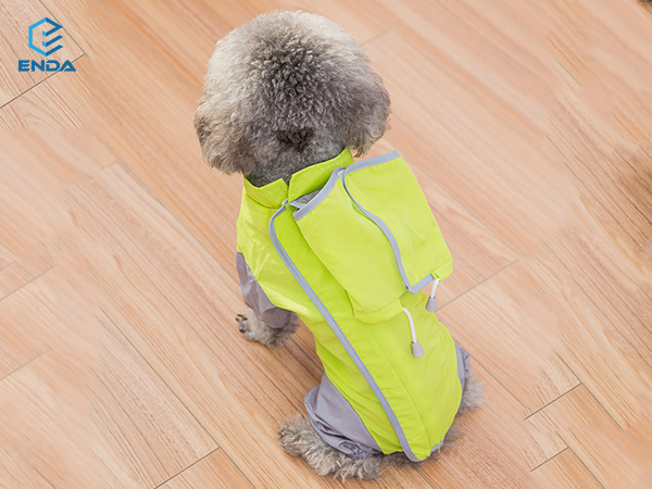 Four-legged pet raincoat