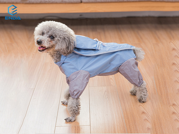 Four-legged pet raincoat