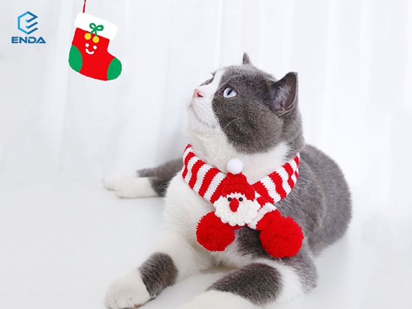 pet Christmas scarf