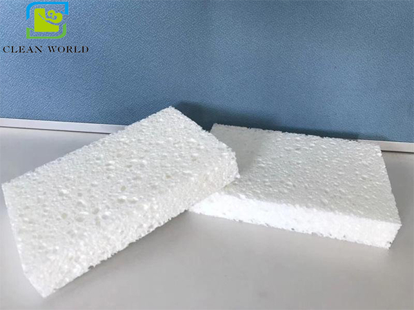 white cellulose sponges