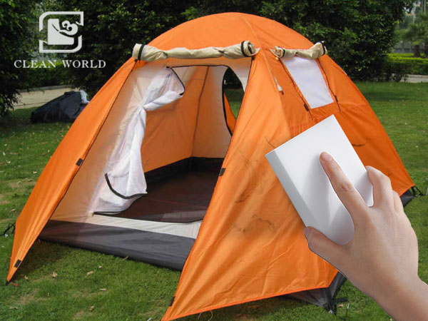 Melamine foam sponge for tent cleaning