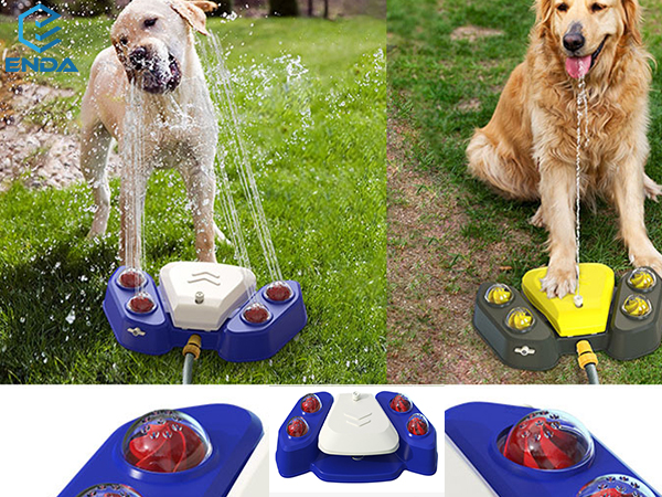 dog foot-drinking toy