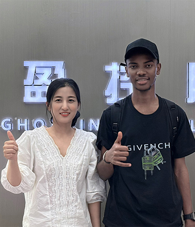 纳米海绵客户来访