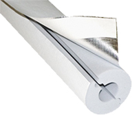 Wärmedämmung Melaminschaum mit Aluminiumfolie