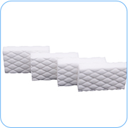 Customized embossing of nano sponge