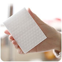 Customized sponge embossing