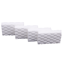 Customized embossing of nano sponge