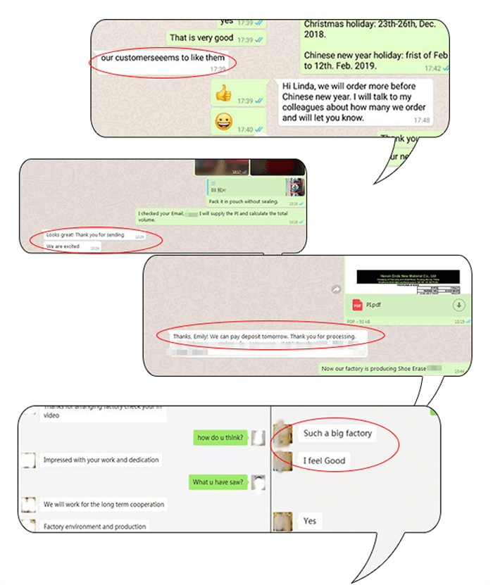 Clientes de nanoesponjas