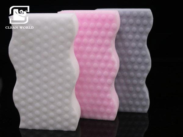 Different colors of melamine foam sponge