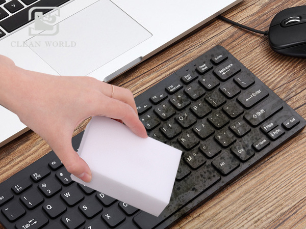 Melamine foam on keyboard cleaning sponge manufacturer