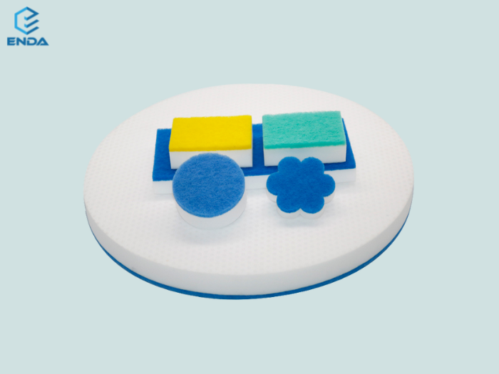 magic eraser sponge with scouring pad