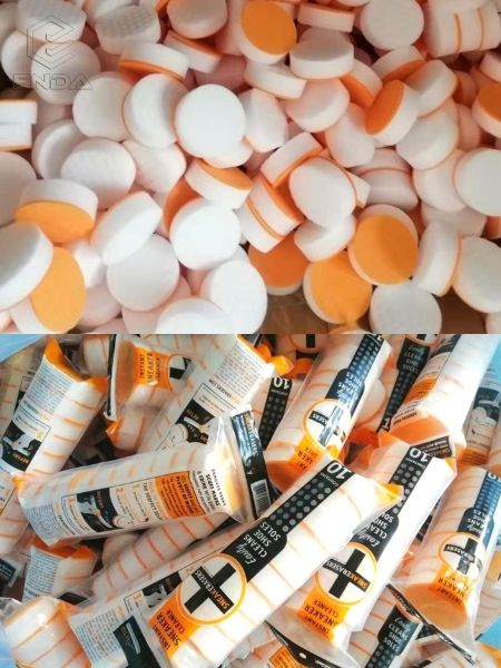 A US customer 8th purchases 320016 pieces sneaker magic erasers