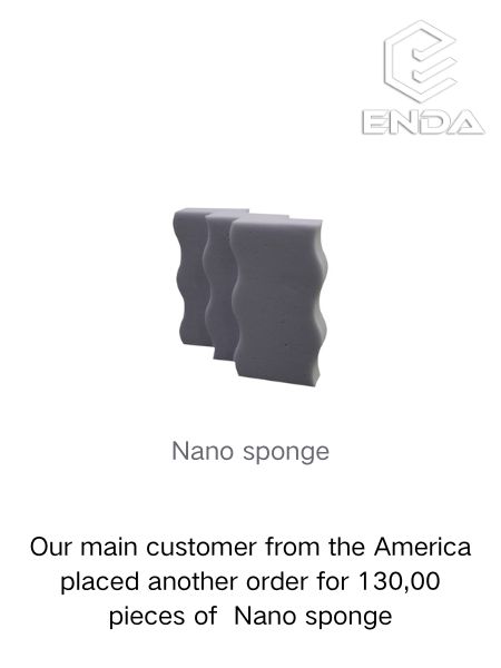 Our Mexican customer ordered 14,000 pieces high density shoe eraser sponges