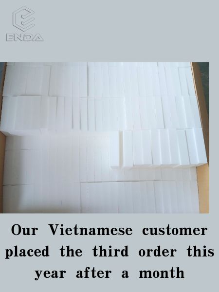 Our Vietnamese customer placed the third order this year after a month