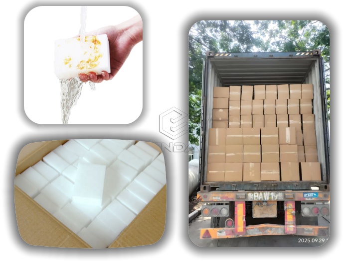 melamine sponge shipped to Malaysia