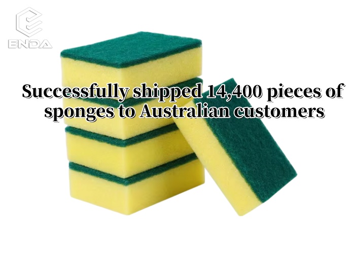 Успешно отгружено 14 400 губок австралийским клиентам.