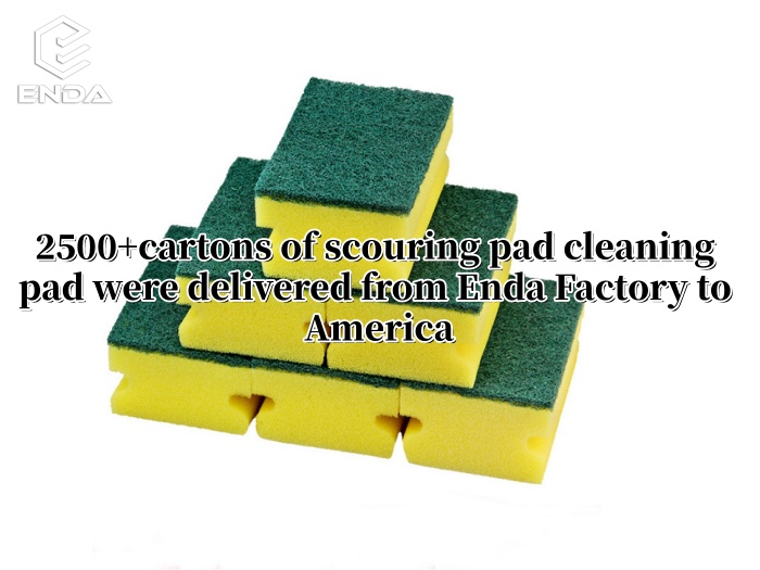 2500 коробок чистящих салфеток были доставлены с завода Enda в Америку.