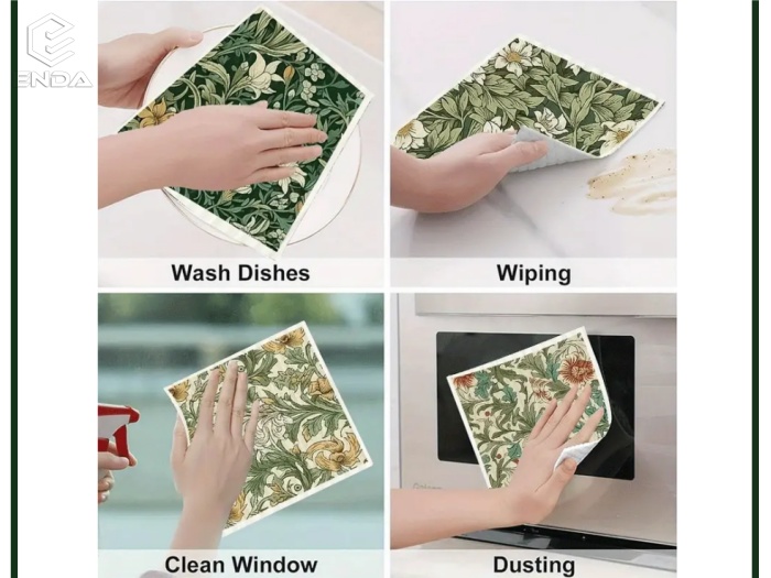 cellulose cleaning cloths