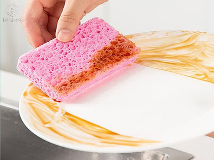 cleaning cellulose sponge