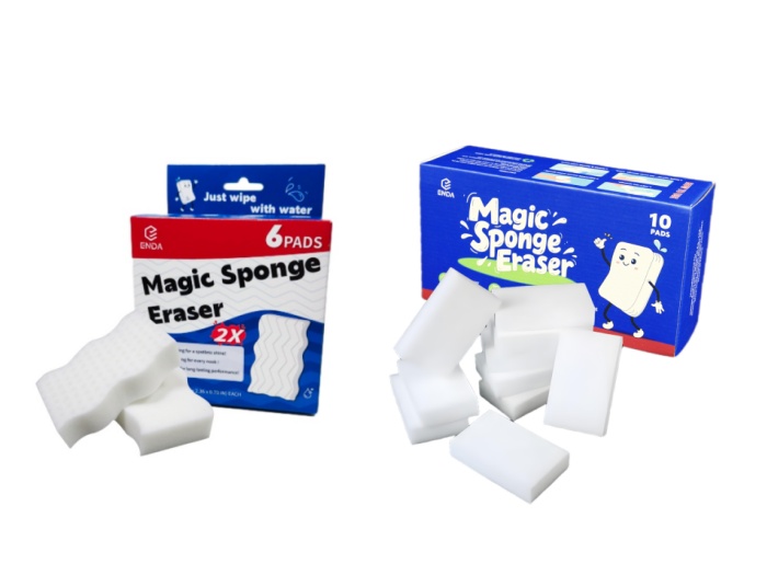 magic sponge with packaging box