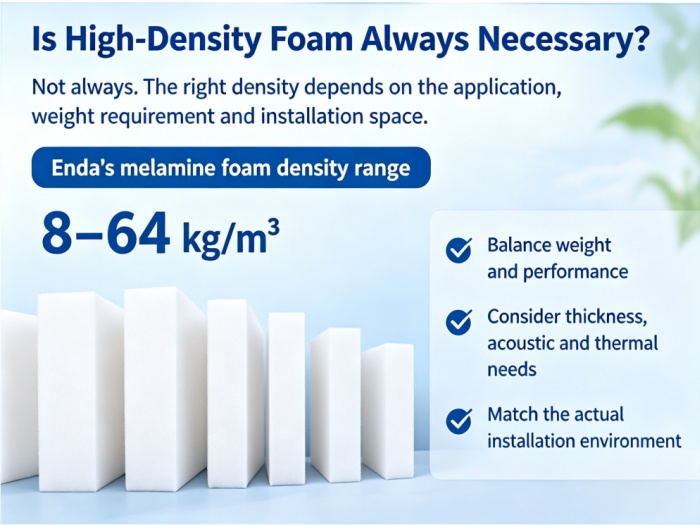 high density melamine foam