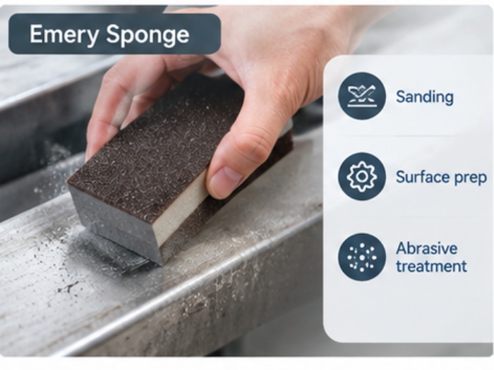 industrial cleaning emery sponge