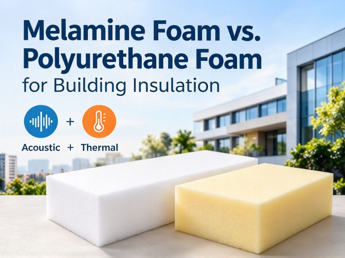 Melamine Foam vs. Polyurethane Foam for Building Insulation