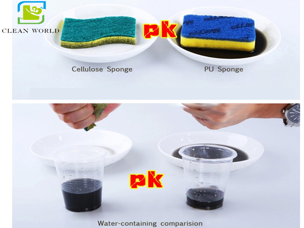 high quality cellulose sponge scourer