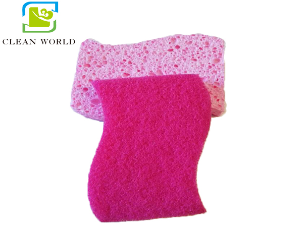 wave cellulose sponge scourer