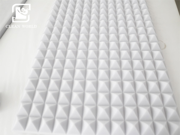 pyramid melamine foam sheets