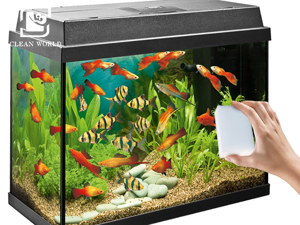 eco-friendly melamine foam sponge for fish tank cleaning