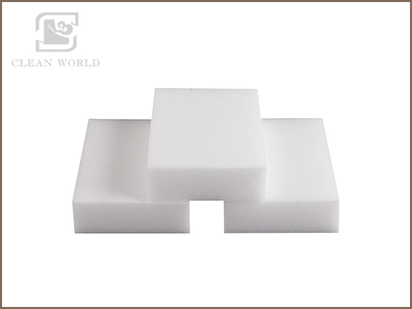 white melamine foam cleaning sponge