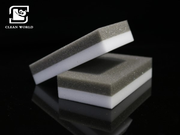 double-layer best household cleaning sponges melamine foam