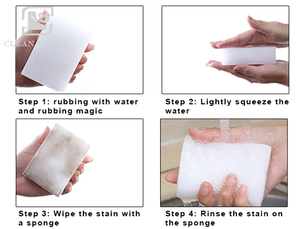 melamine foam cleaner using direction
