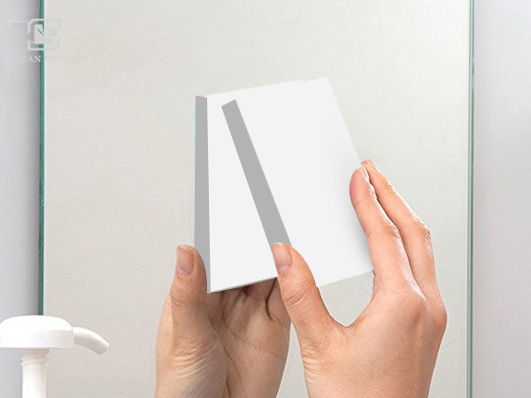white melamine foam cleaning blocks