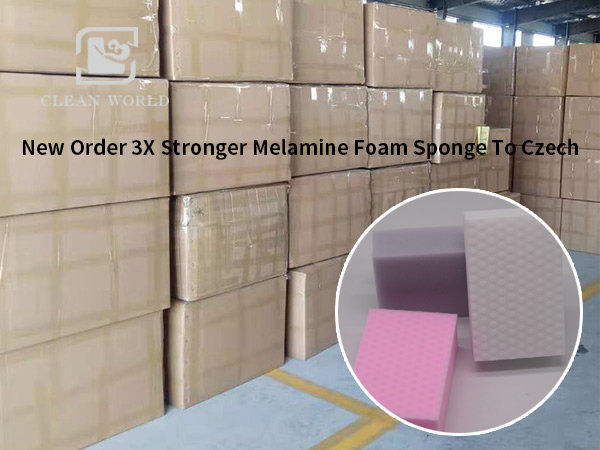 Czech melamine foam sponges order