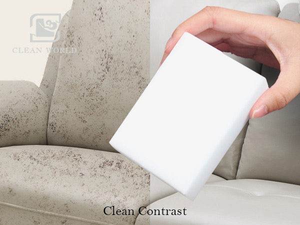 melamine foam clean on couch