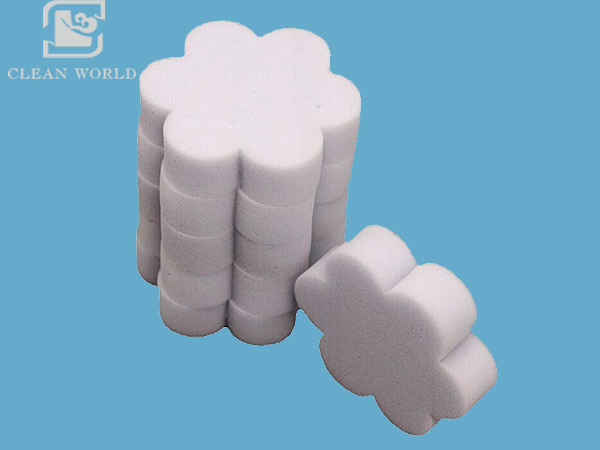 preferential flower shape melamine foam