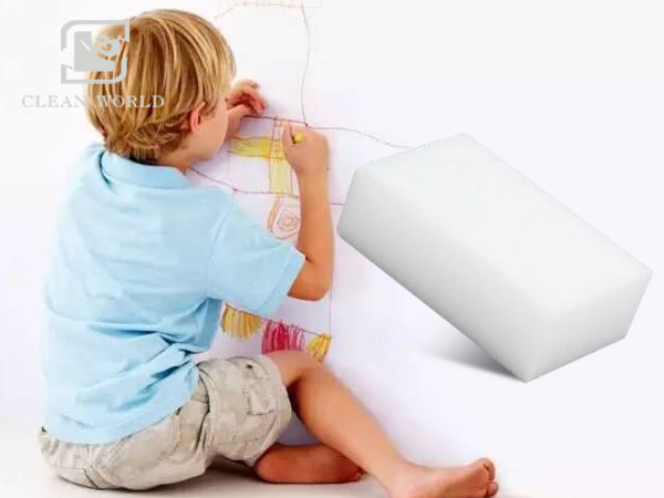 Melamine foam sponge for cleaning